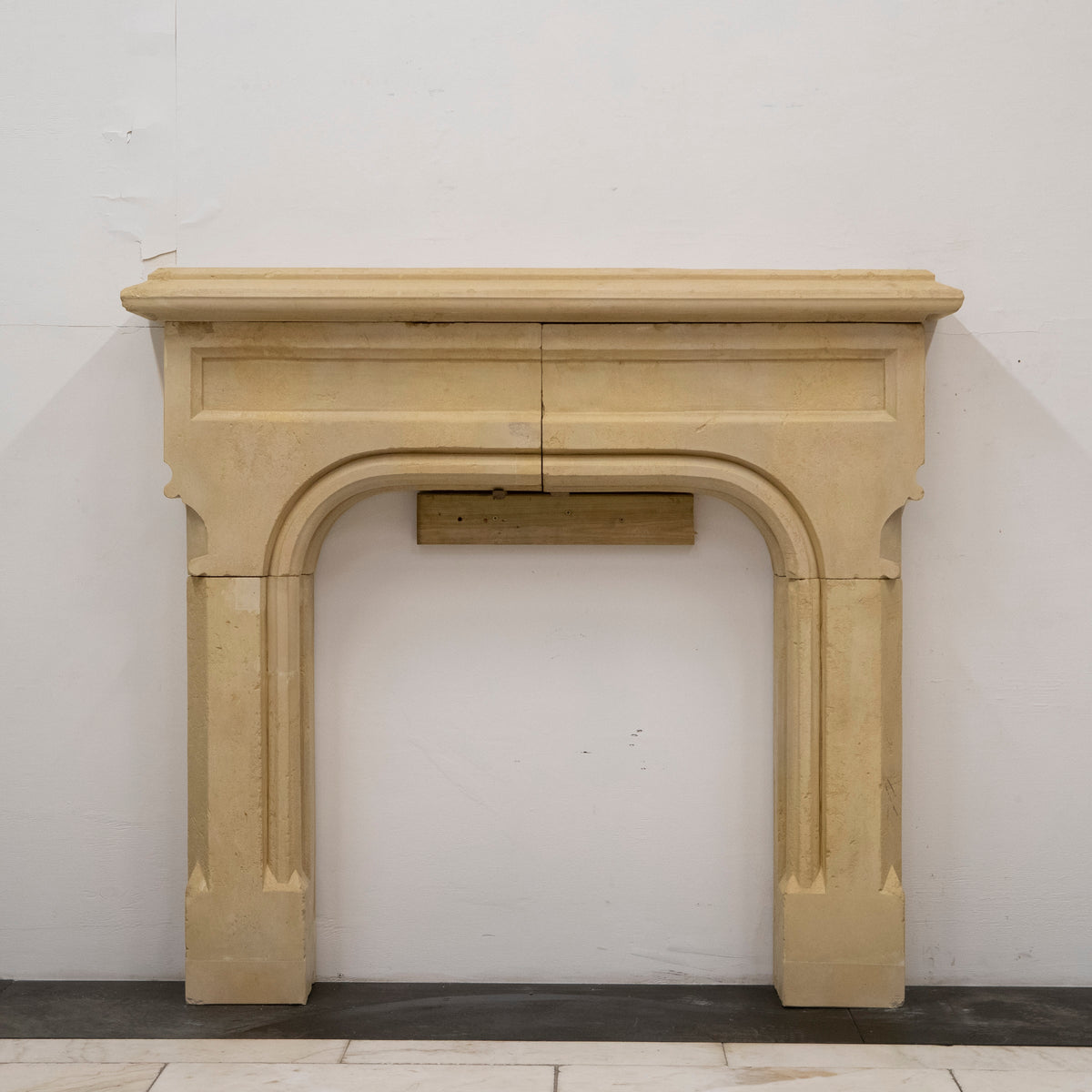Antique English Stone Gothic Revival Fireplace | The Architectural Forum