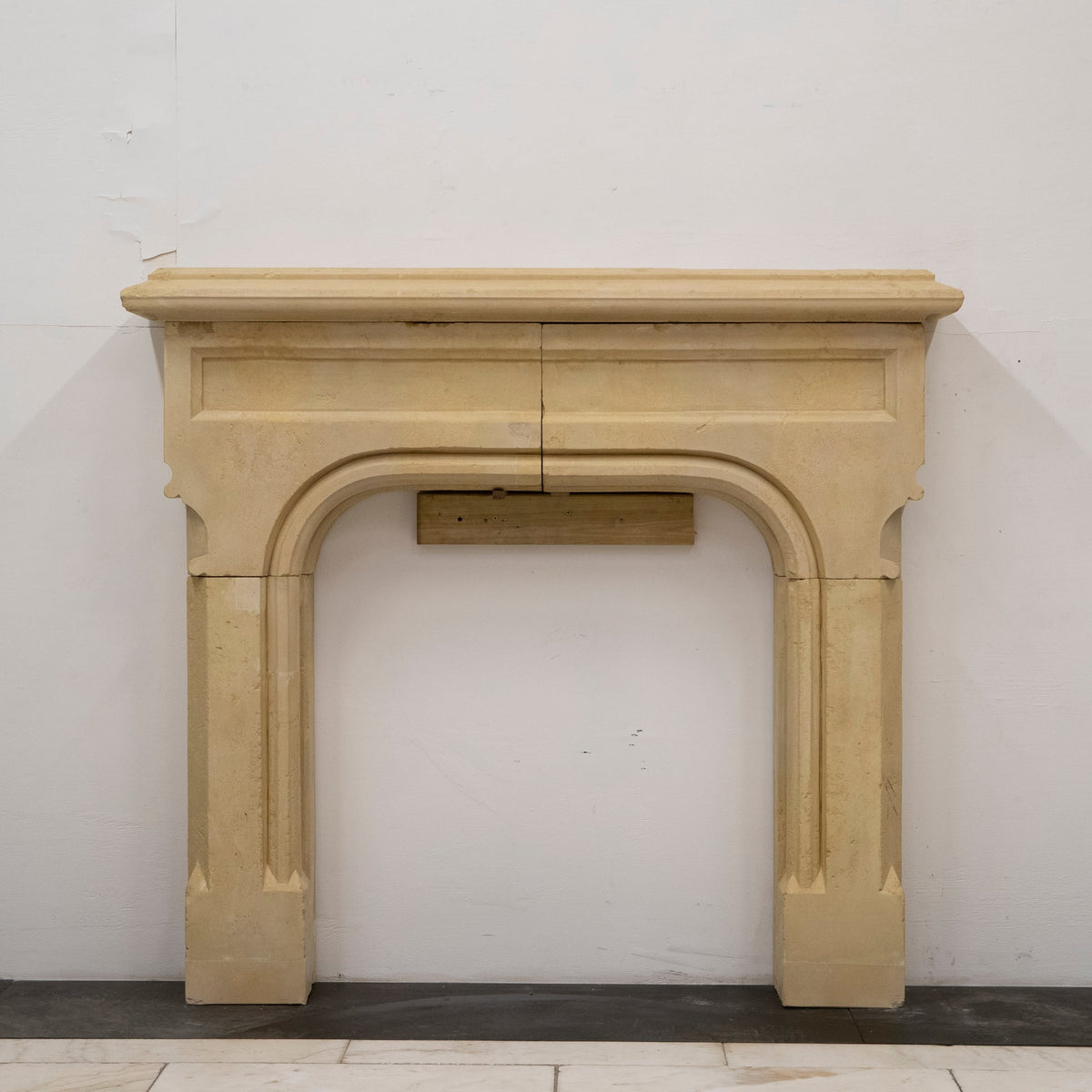 Antique English Stone Gothic Revival Fireplace | The Architectural Forum