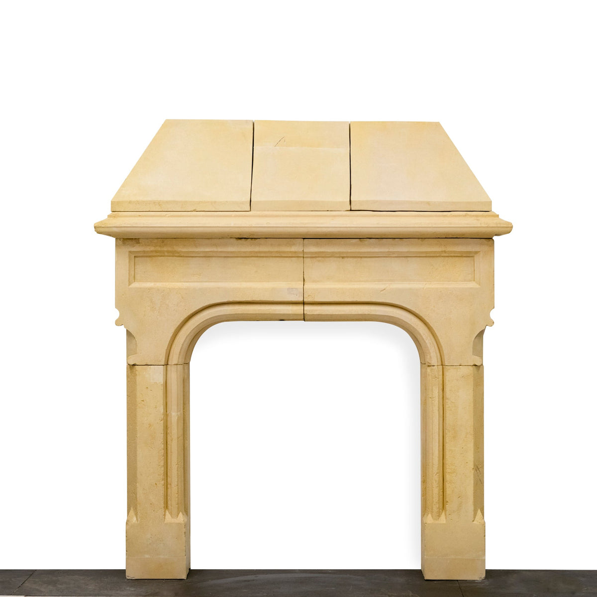 Antique English Stone Gothic Revival Fireplace | The Architectural Forum