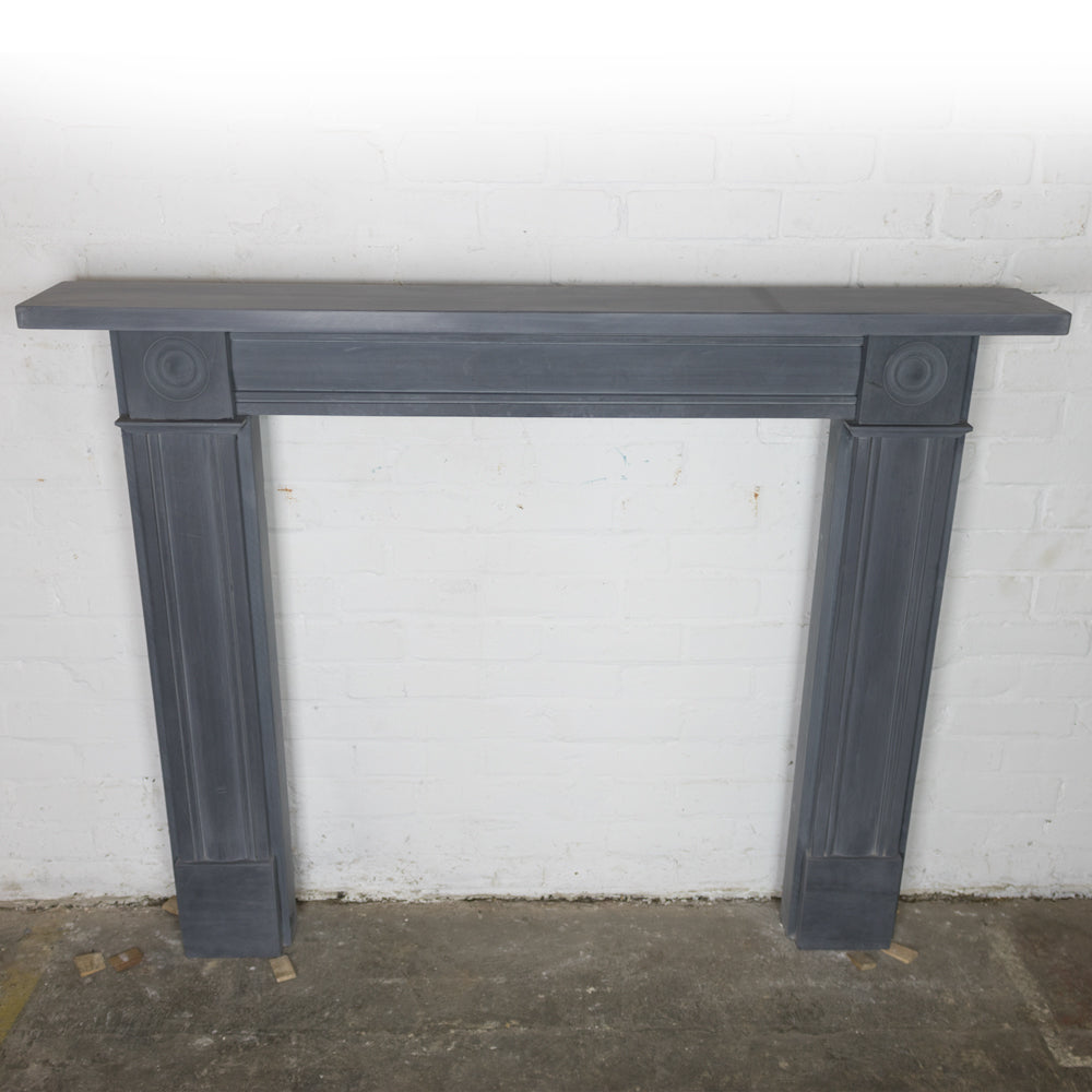 Georgian Style Natural Slate Bullseye Chimneypiece | The Architectural Forum