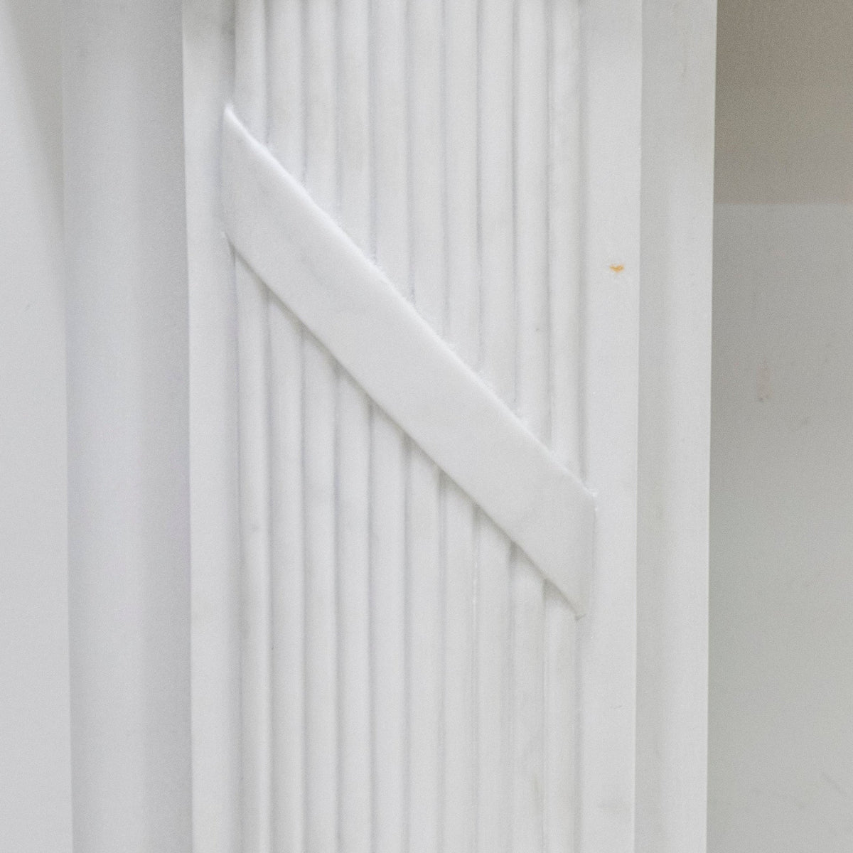 Reclaimed Regency Style White Marble Surround | The Architectural Forum