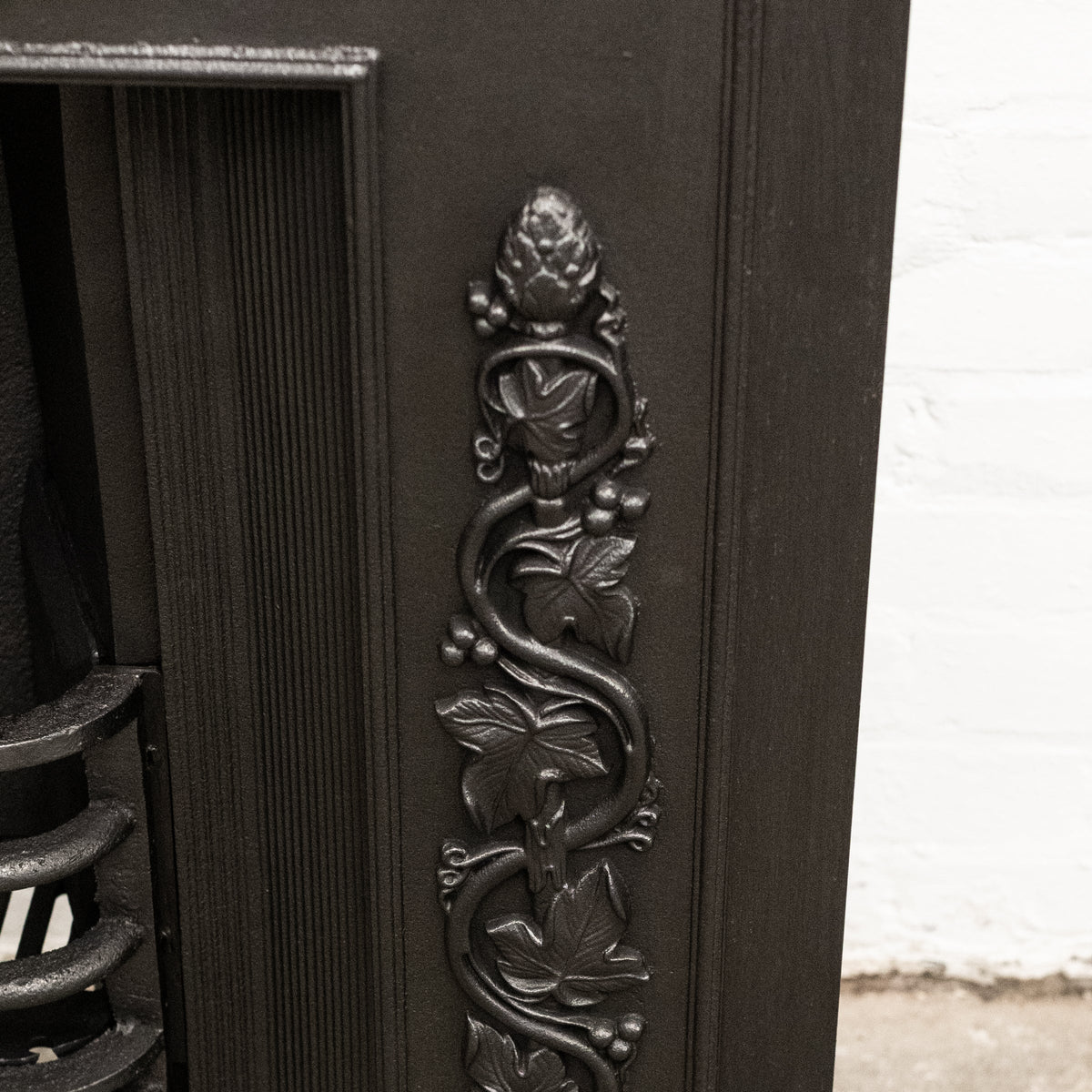 Antique Ornate Georgian Cast Iron Hob Grate | The Architectural Forum