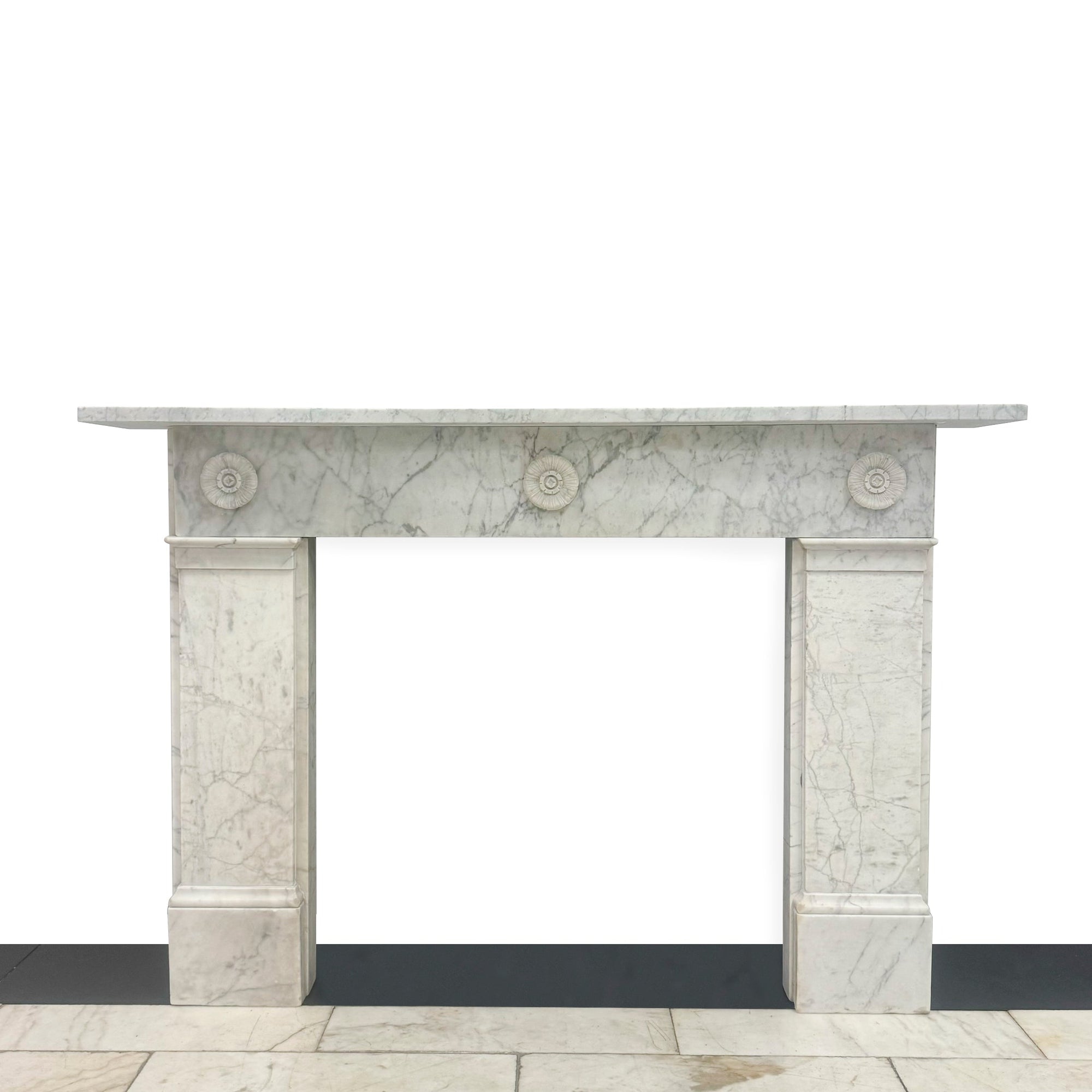 Antique Late Georgian/Early Victorian Marble Fire Surround | The Architectural Forum