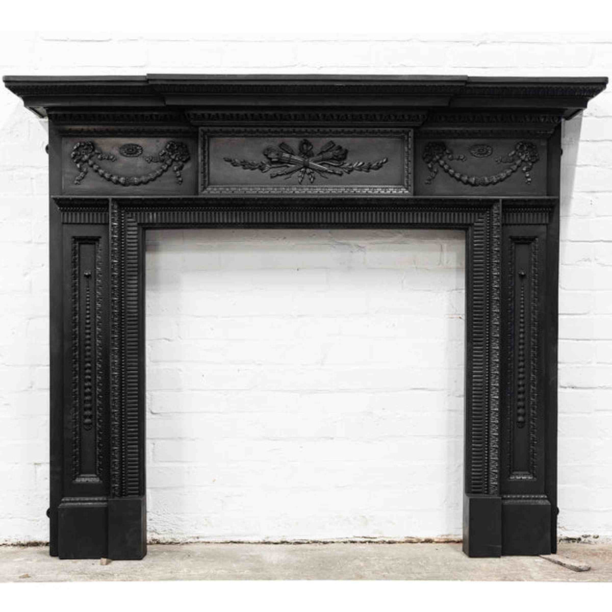 Antique Cast Iron Fireplace Surround | The Architectural Forum