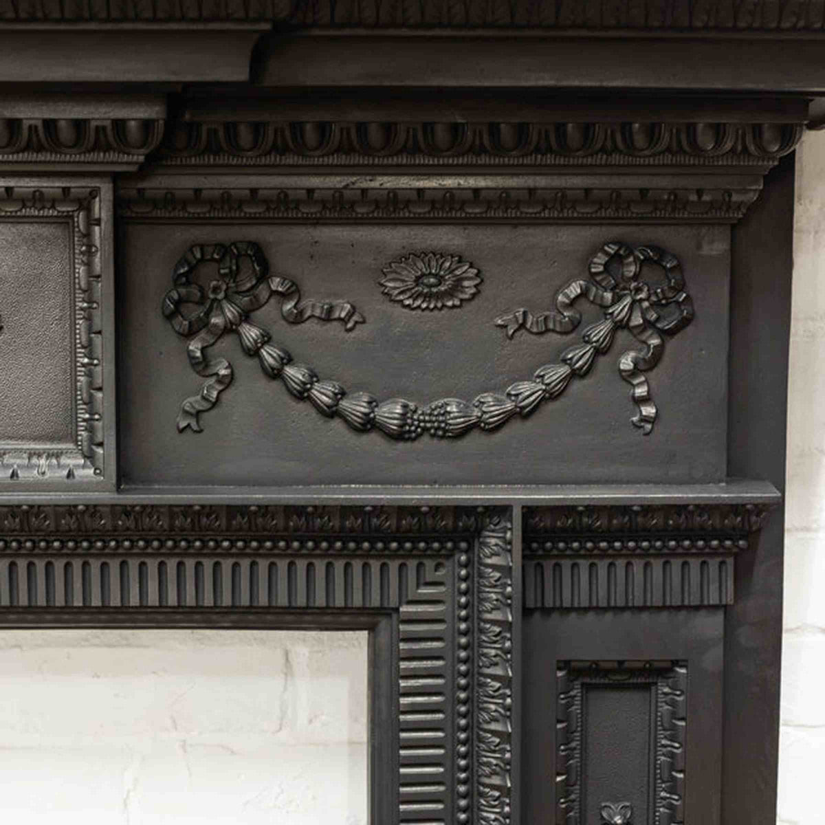 Antique Cast Iron Fireplace Surround | The Architectural Forum