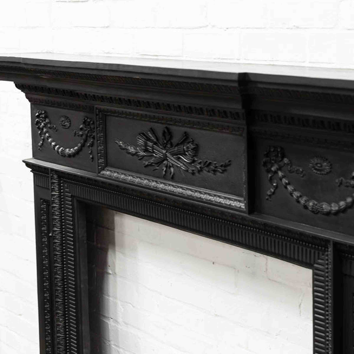 Antique Cast Iron Fireplace Surround | The Architectural Forum