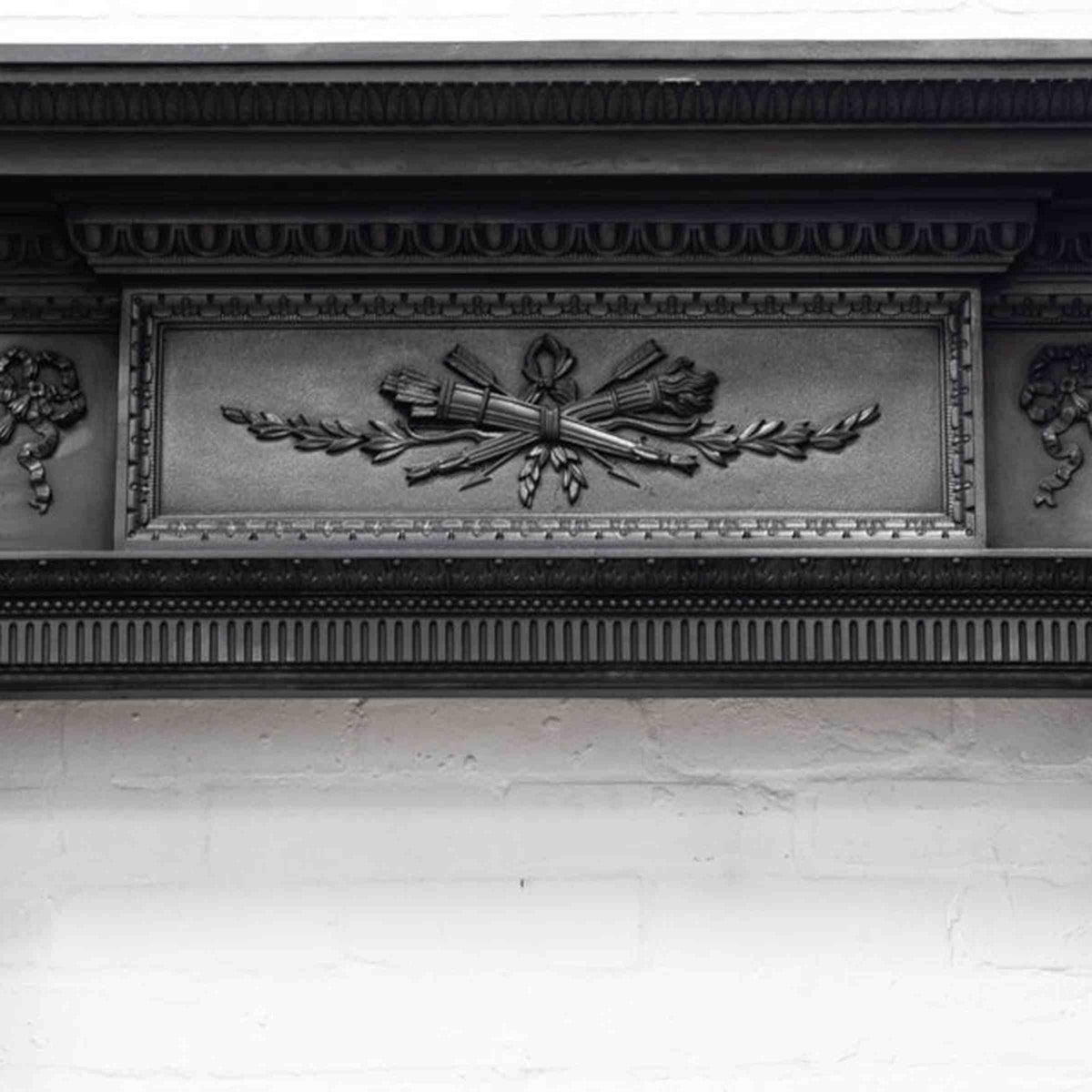 Antique Cast Iron Fireplace Surround | The Architectural Forum