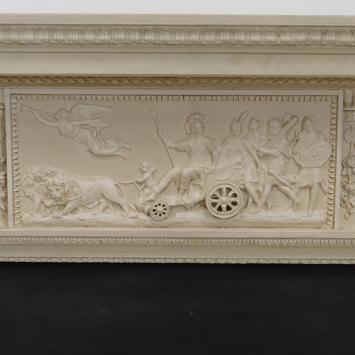 Ornate Neoclassical Style Wooden Surround with Capitals | The Architectural Forum