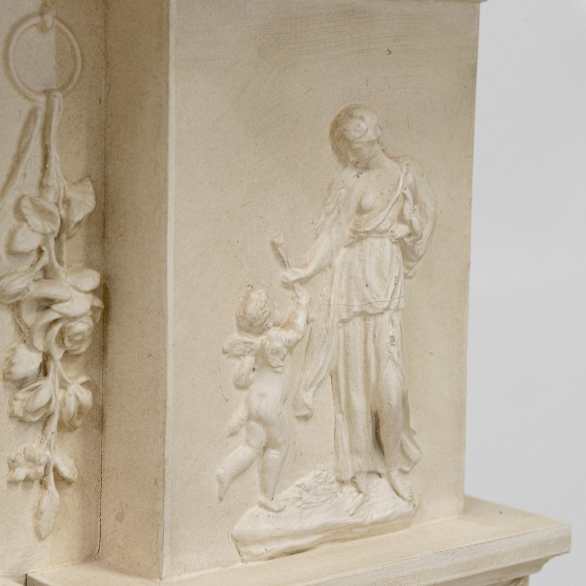 Reclaimed Ornate Regency Style Wooden Surround with Capitals | The Architectural Forum