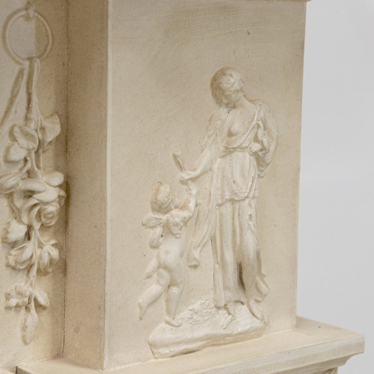 Ornate Neoclassical Style Wooden Surround with Capitals | The Architectural Forum