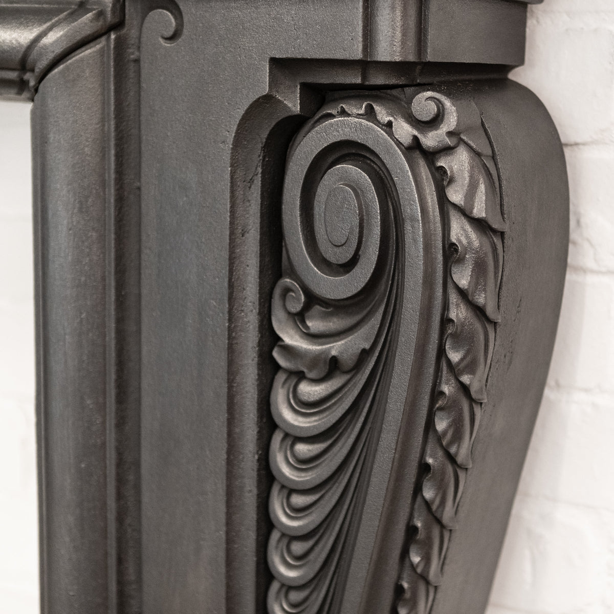 Antique Victorian Ornate Cast Iron Fireplace Surround | The Architectural Forum