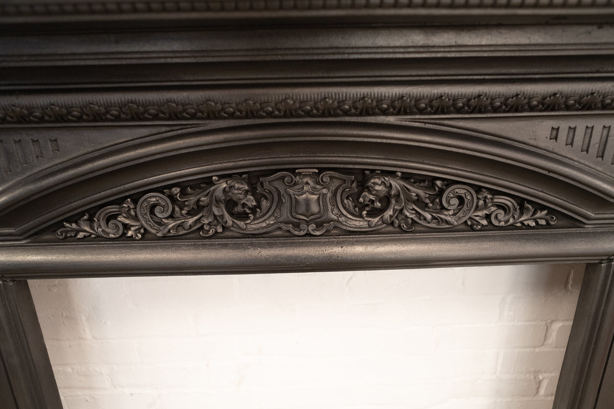 Antique Victorian Ornate Cast Iron Fireplace Surround | The Architectural Forum