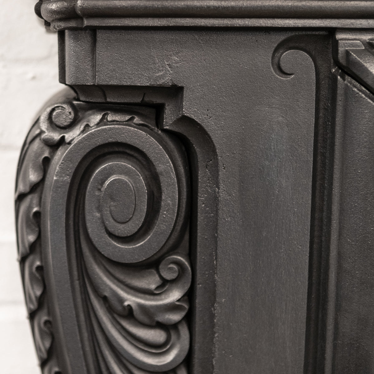 Antique Victorian Ornate Cast Iron Fireplace Surround | The Architectural Forum