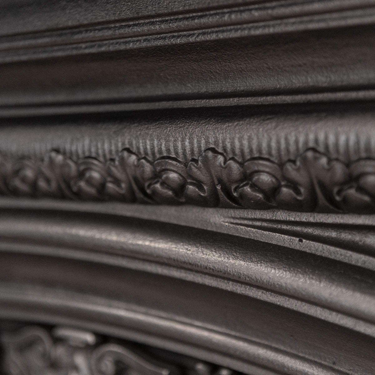 Antique Victorian Ornate Cast Iron Fireplace Surround | The Architectural Forum