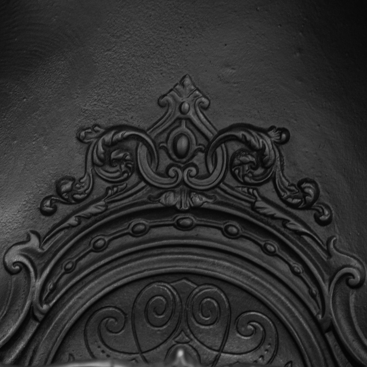 Antique Ornate Late Georgian, Early Victorian Cast Iron Insert | The Architectural Forum