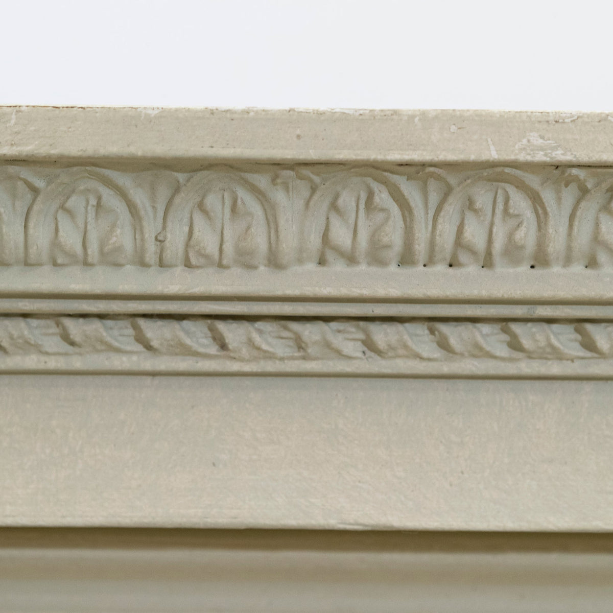 Reclaimed ornate Regency Style Wooden Surround with Slate Slips | The Architectural Forum