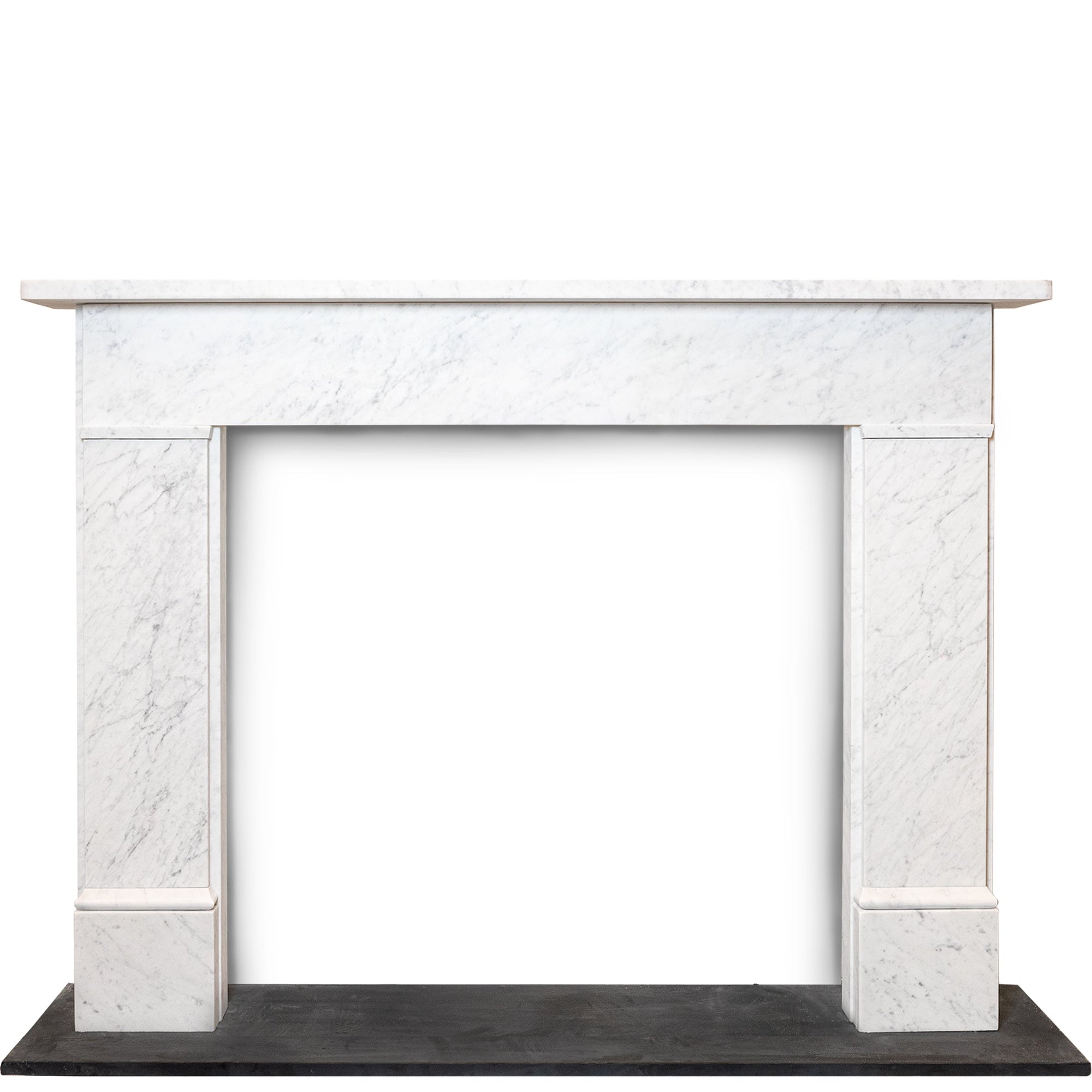 Early Victorian, Late Georgian Style Carrara Marble Fire Surround | The Architectural Forum