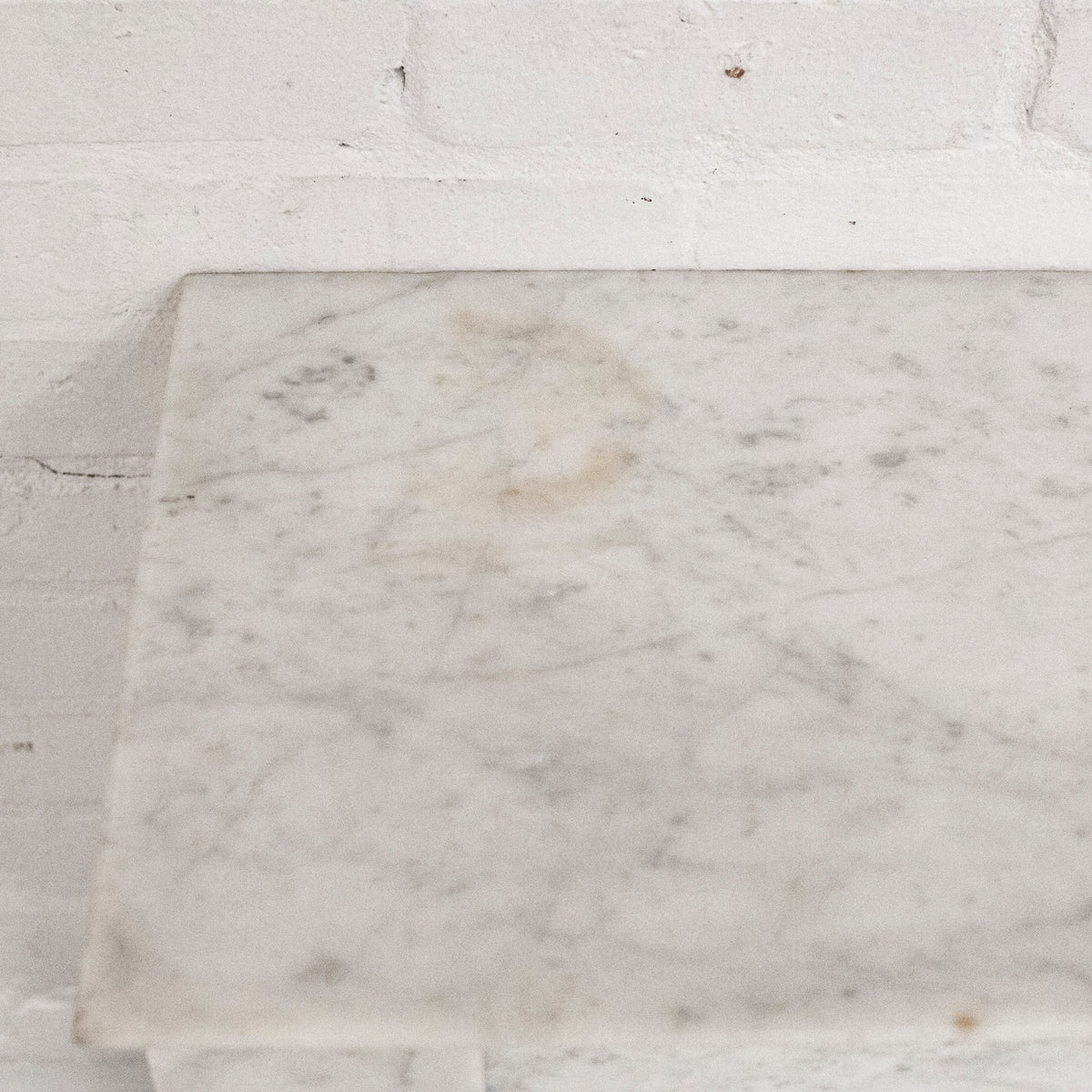 Antique 19th Century French Style Carved Marble Fireplace in Carrara Marble | The Architectural Forum