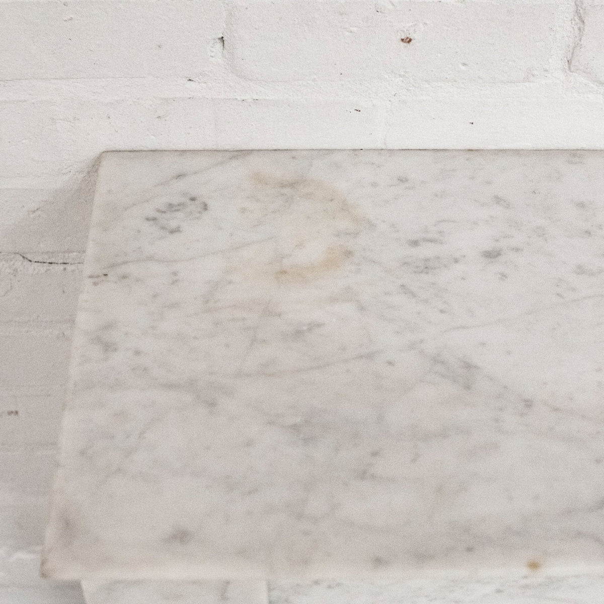 Antique 19th Century French Style Carved Marble Fireplace in Carrara Marble | The Architectural Forum