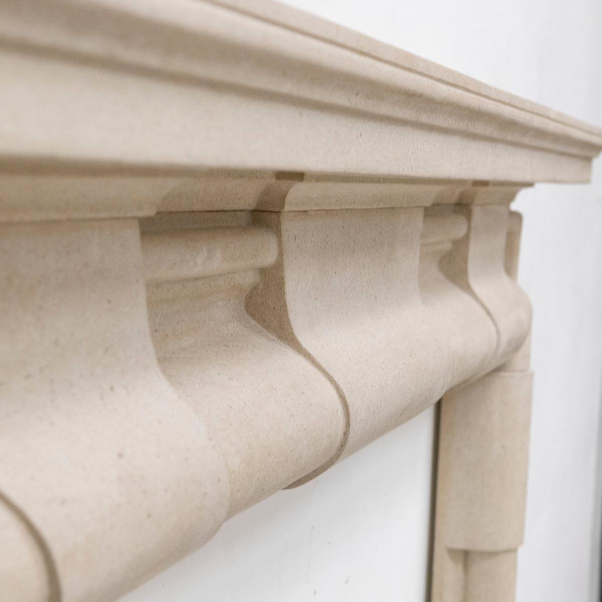 Reclaimed Portland Stone Fireplace Surround | The Architectural Forum