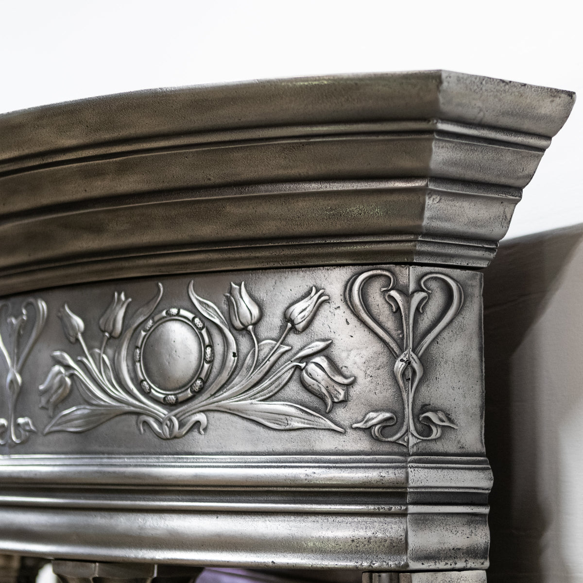 Rare Antique Art Nouveau Chimneypiece with Columns | The Architectural Forum