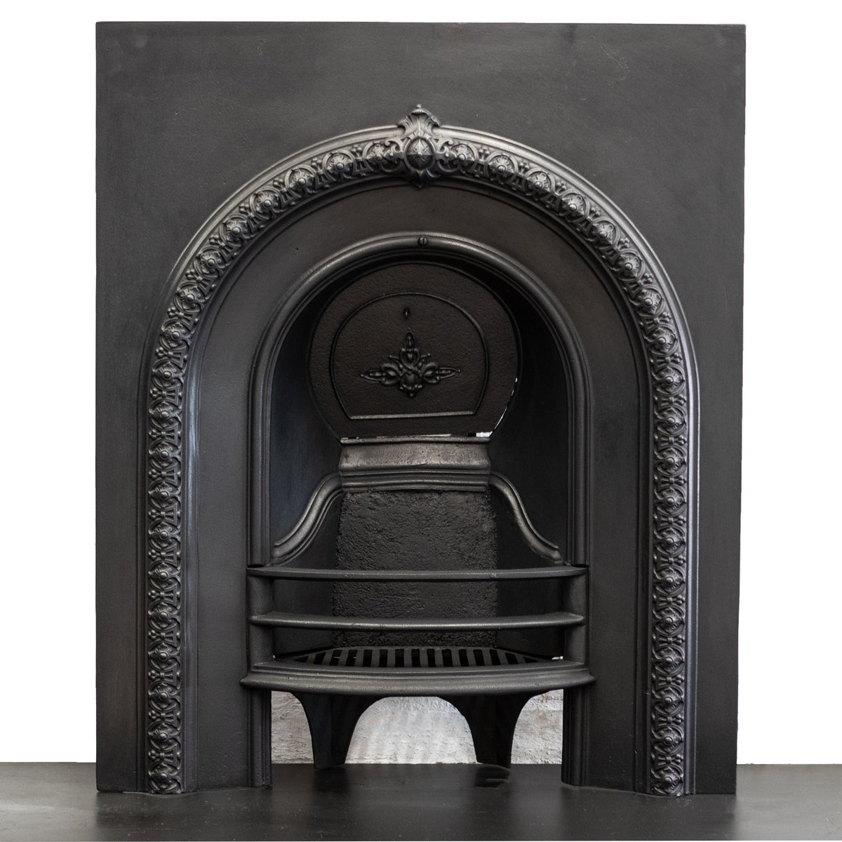 Antique Victorian Cast Iron Arched Insert | The Architectural Forum