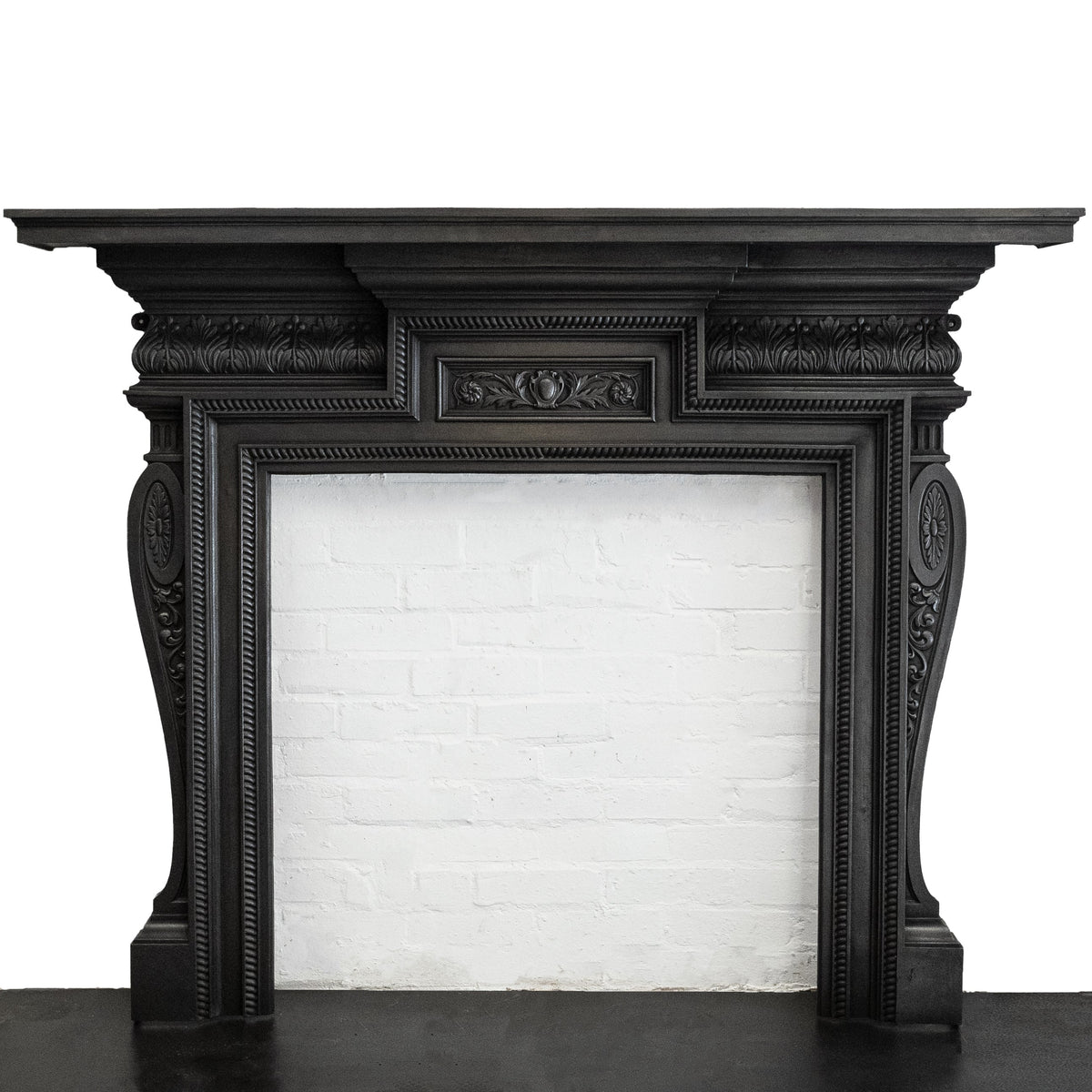Antique Cast Iron Fireplace Surround | The Architectural Forum