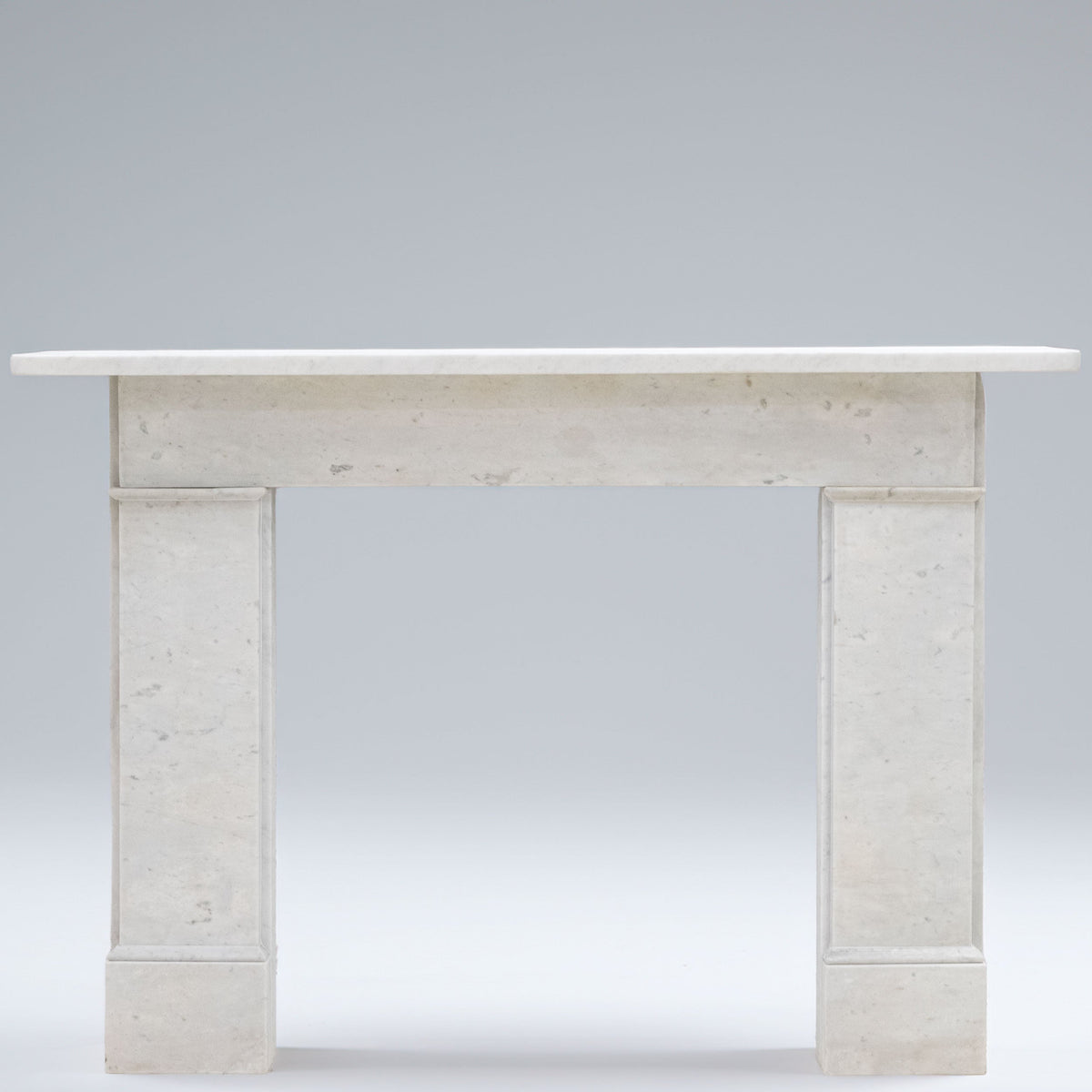 Antique Carrara Marble Late Georgian Fireplace Surround