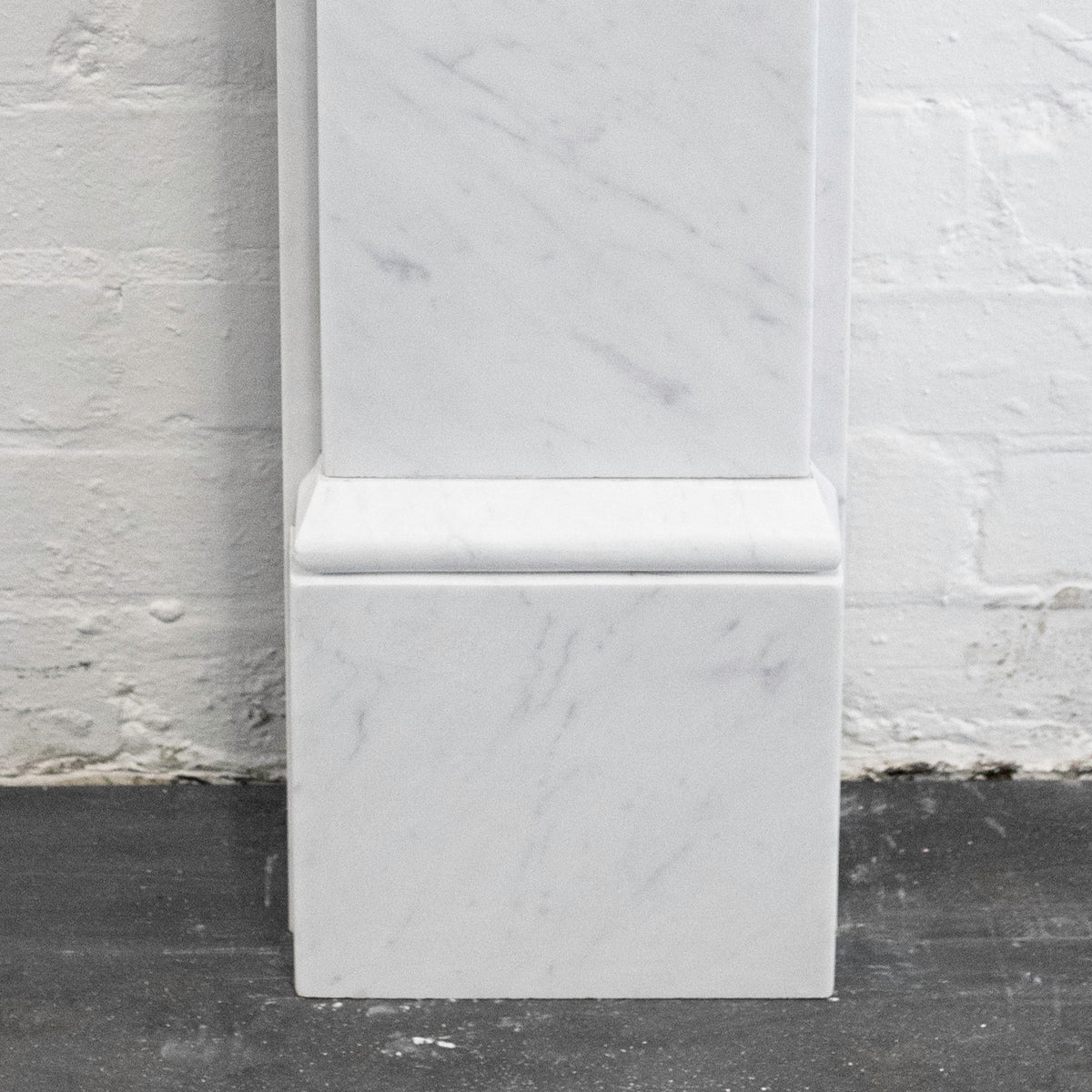 Victorian Style Surround With Corbels | Reclaimed Carrara Marble | The Architectural Forum