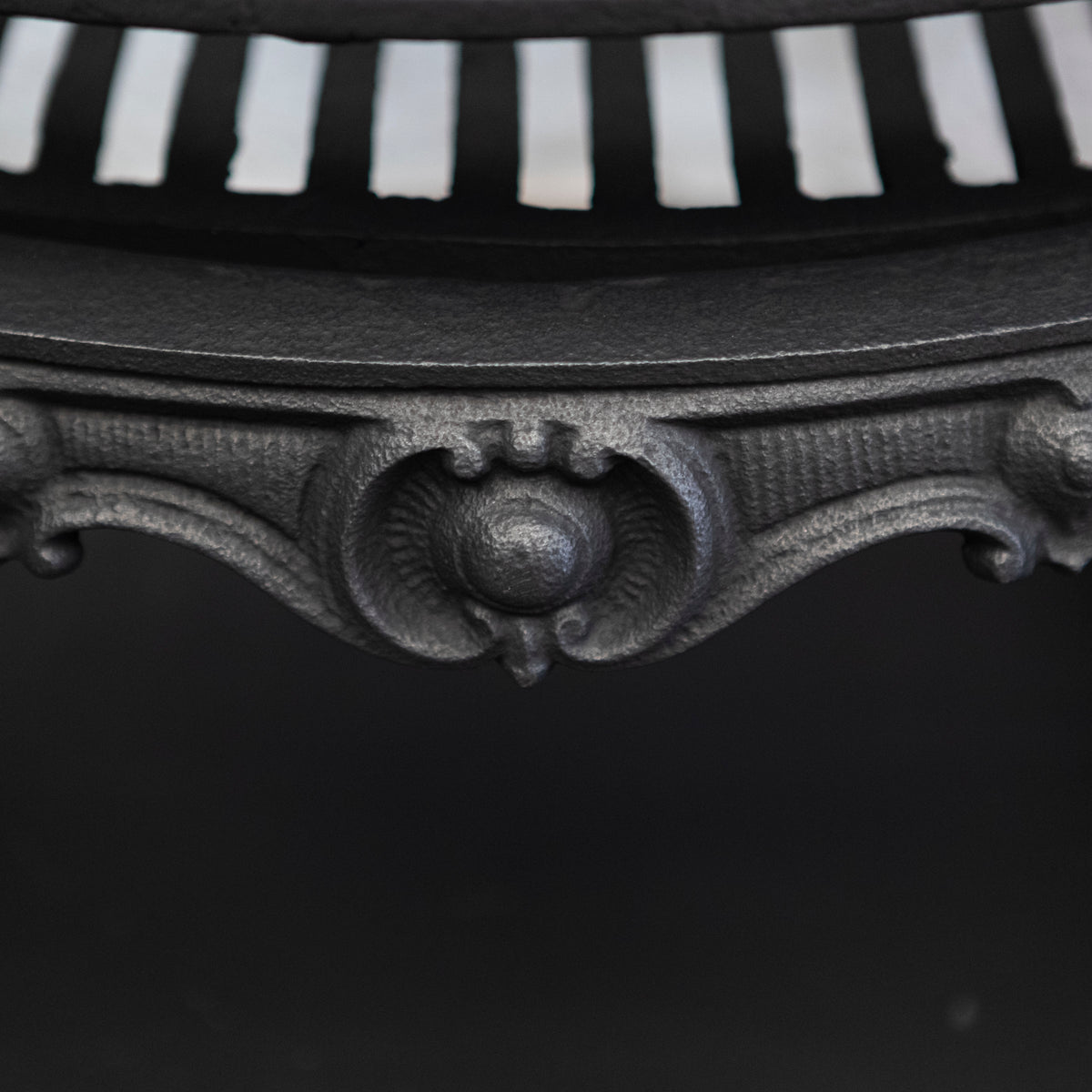 Antique Cast Iron Arched Fireplace Insert | The Architectural Forum