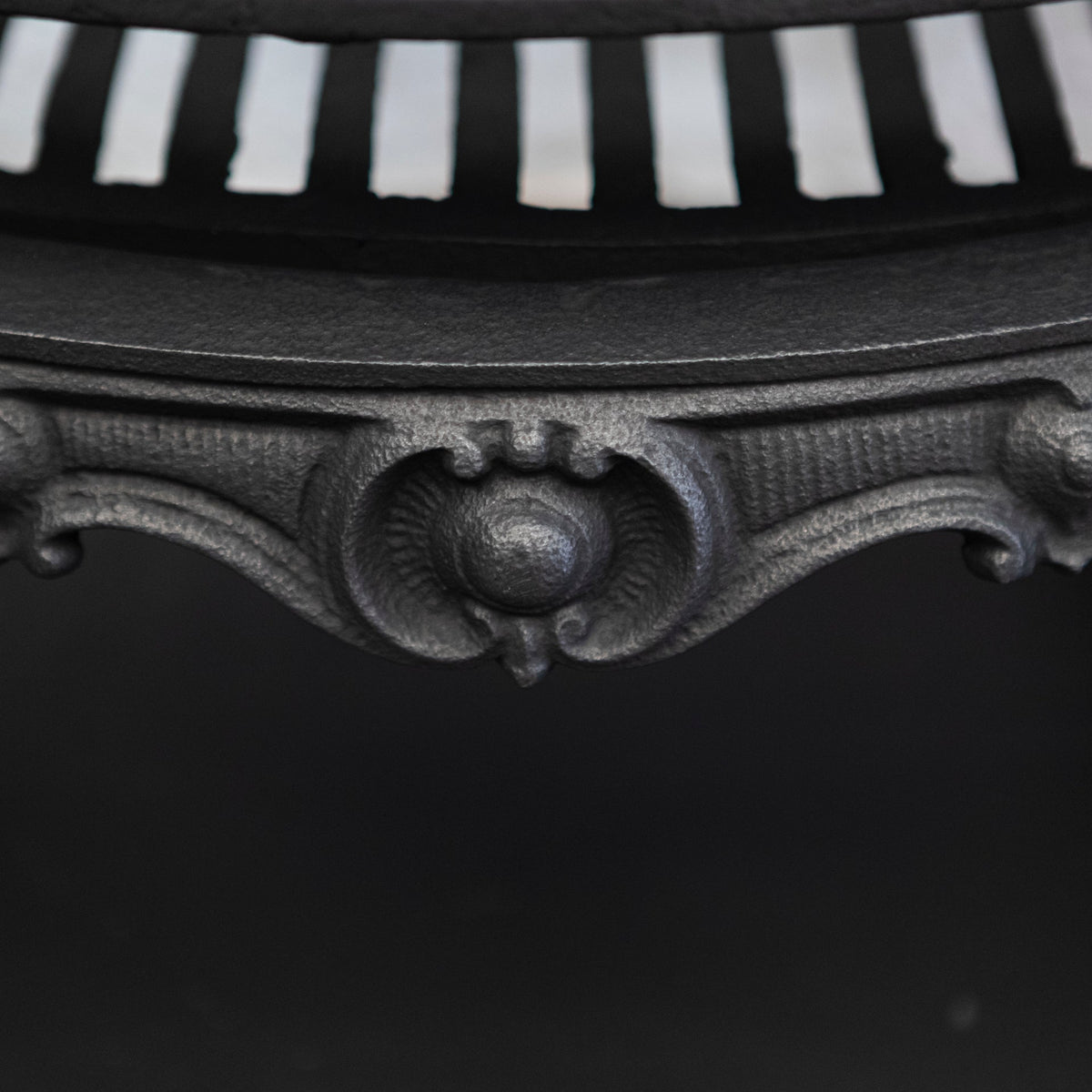 Antique Cast Iron Arched Fireplace Insert | The Architectural Forum