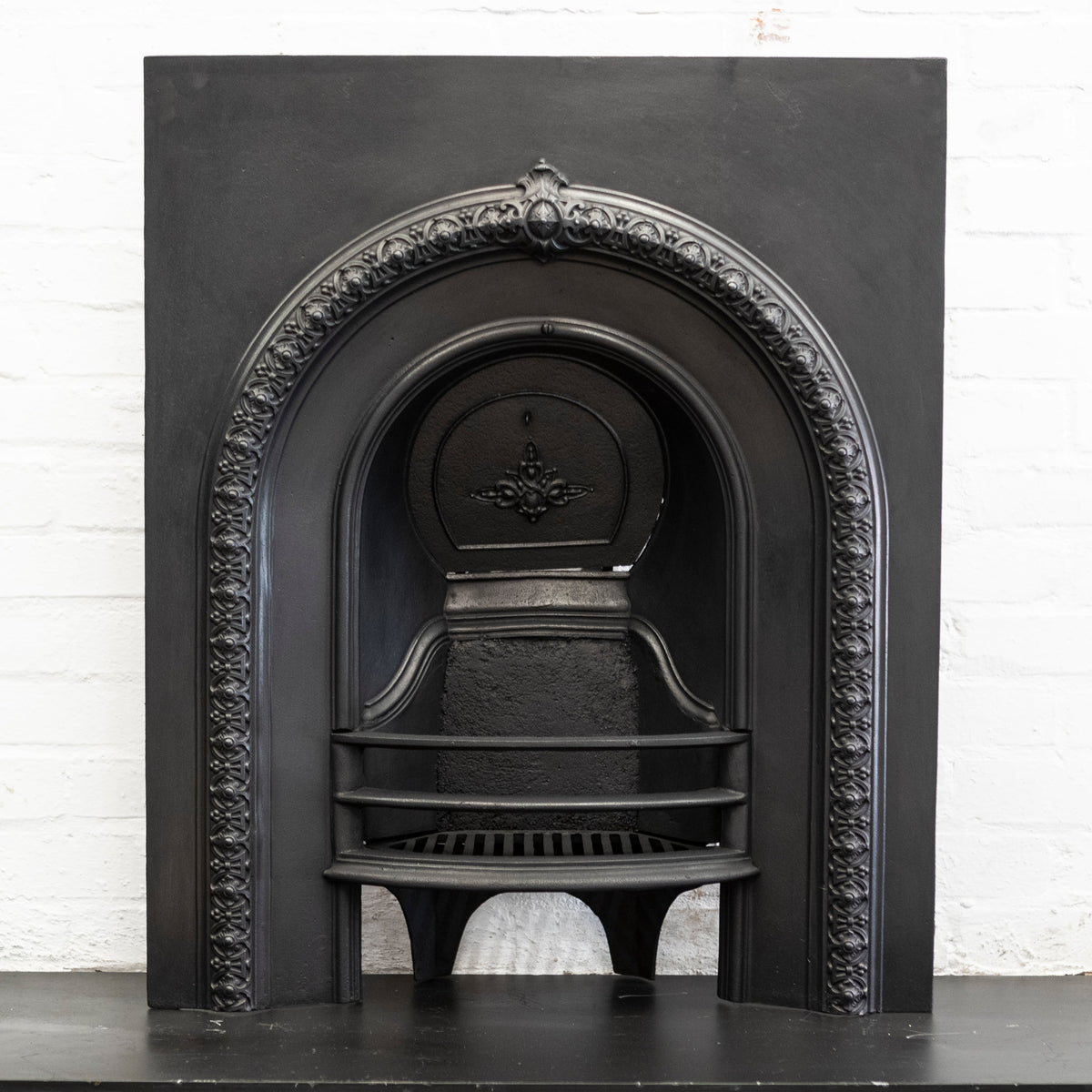 Antique Victorian Cast Iron Arched Insert | The Architectural Forum