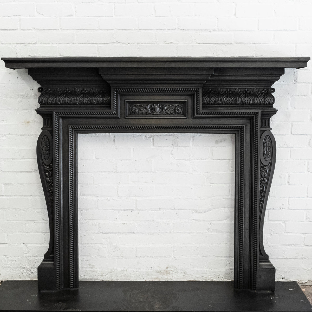 Antique Cast Iron Fireplace Surround | The Architectural Forum