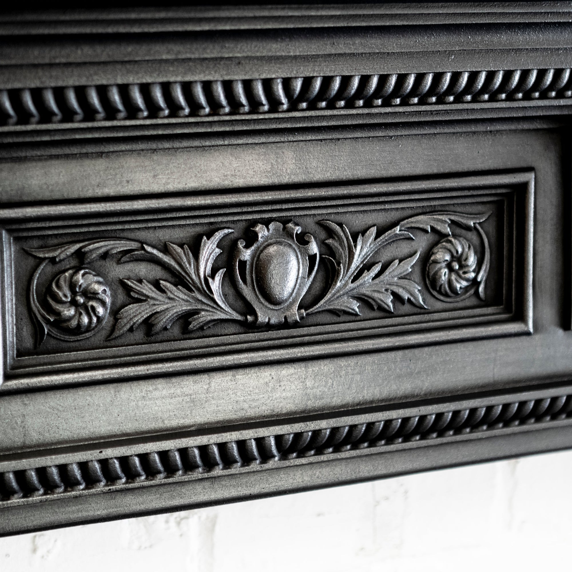 Antique Cast Iron Fireplace Surround | The Architectural Forum