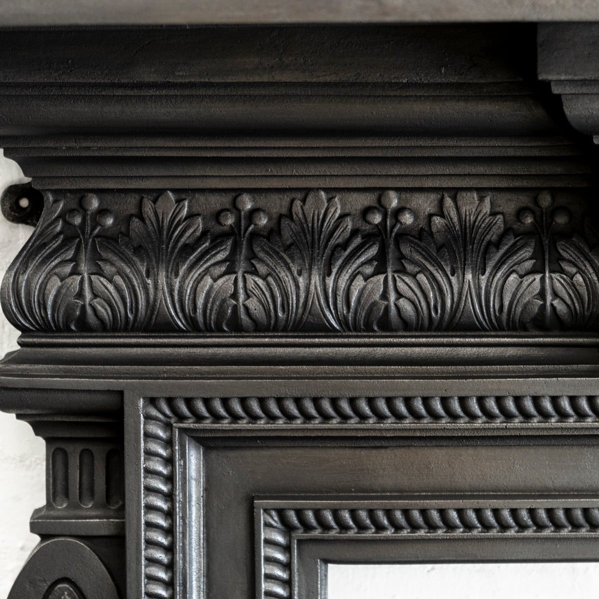Antique Cast Iron Fireplace Surround | The Architectural Forum