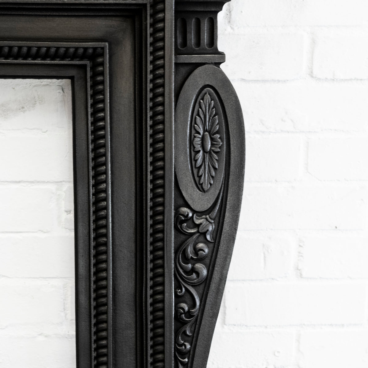 Antique Cast Iron Fireplace Surround | The Architectural Forum