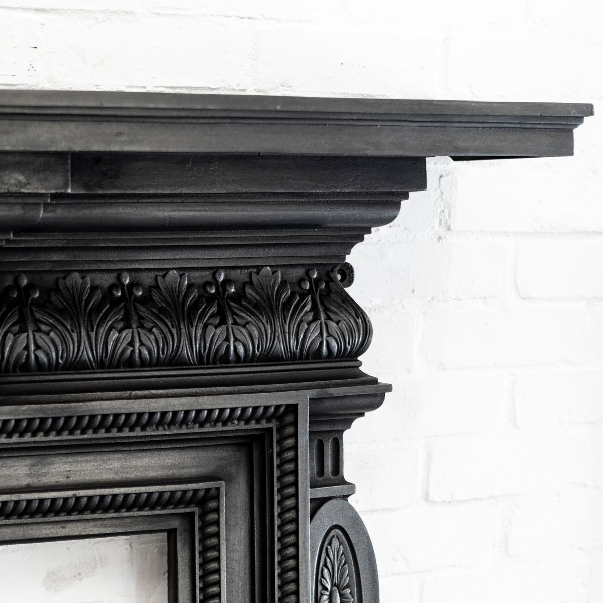 Antique Cast Iron Fireplace Surround | The Architectural Forum