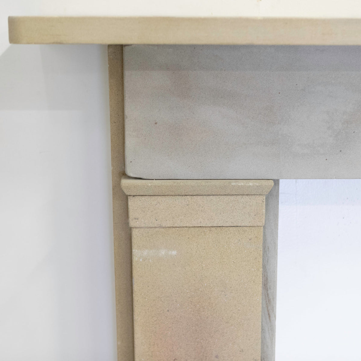 Antique Sandstone Crossover Fireplace Surround | The Architectural Forum