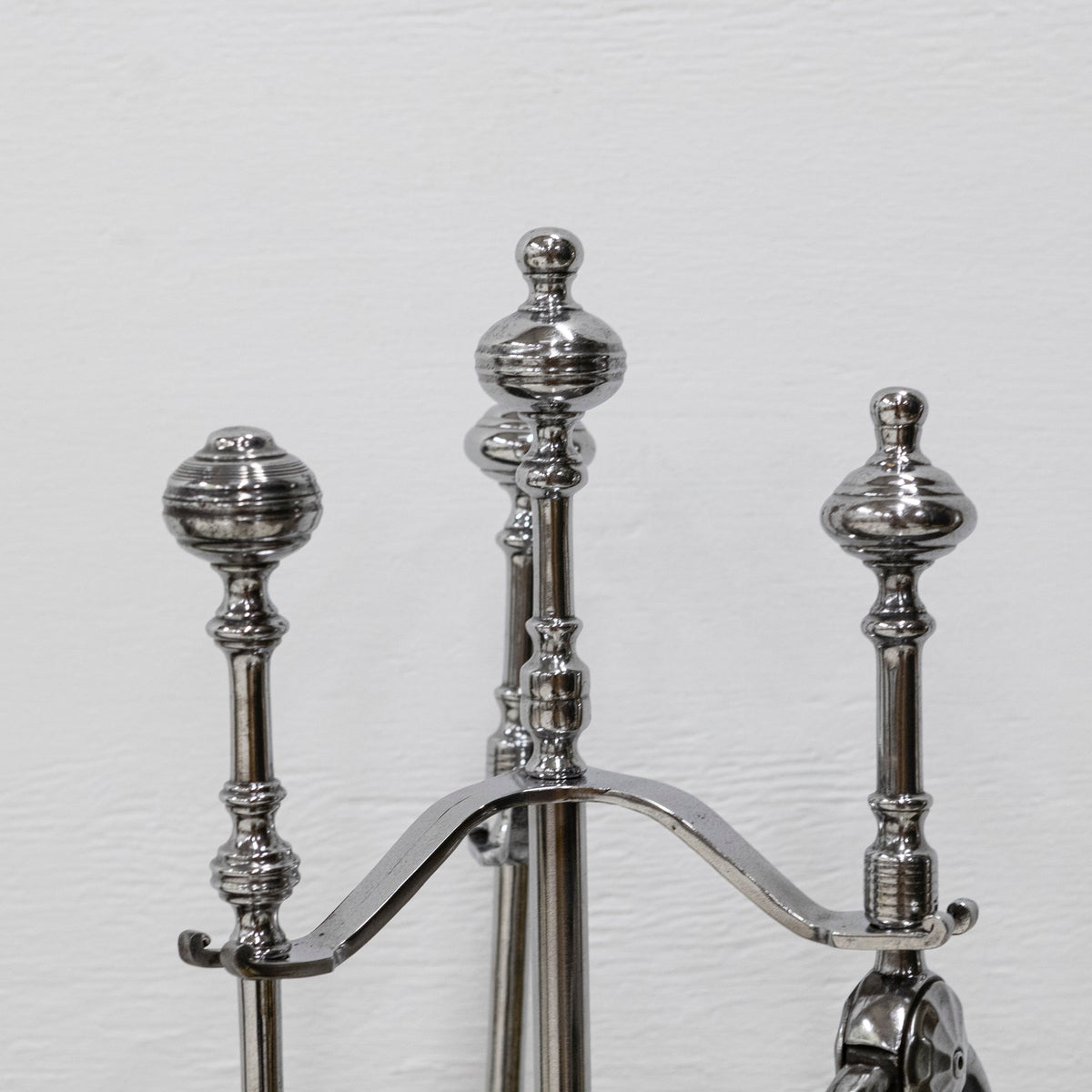 Antique Steel Fireplace Companion Set | The Architectural Forum
