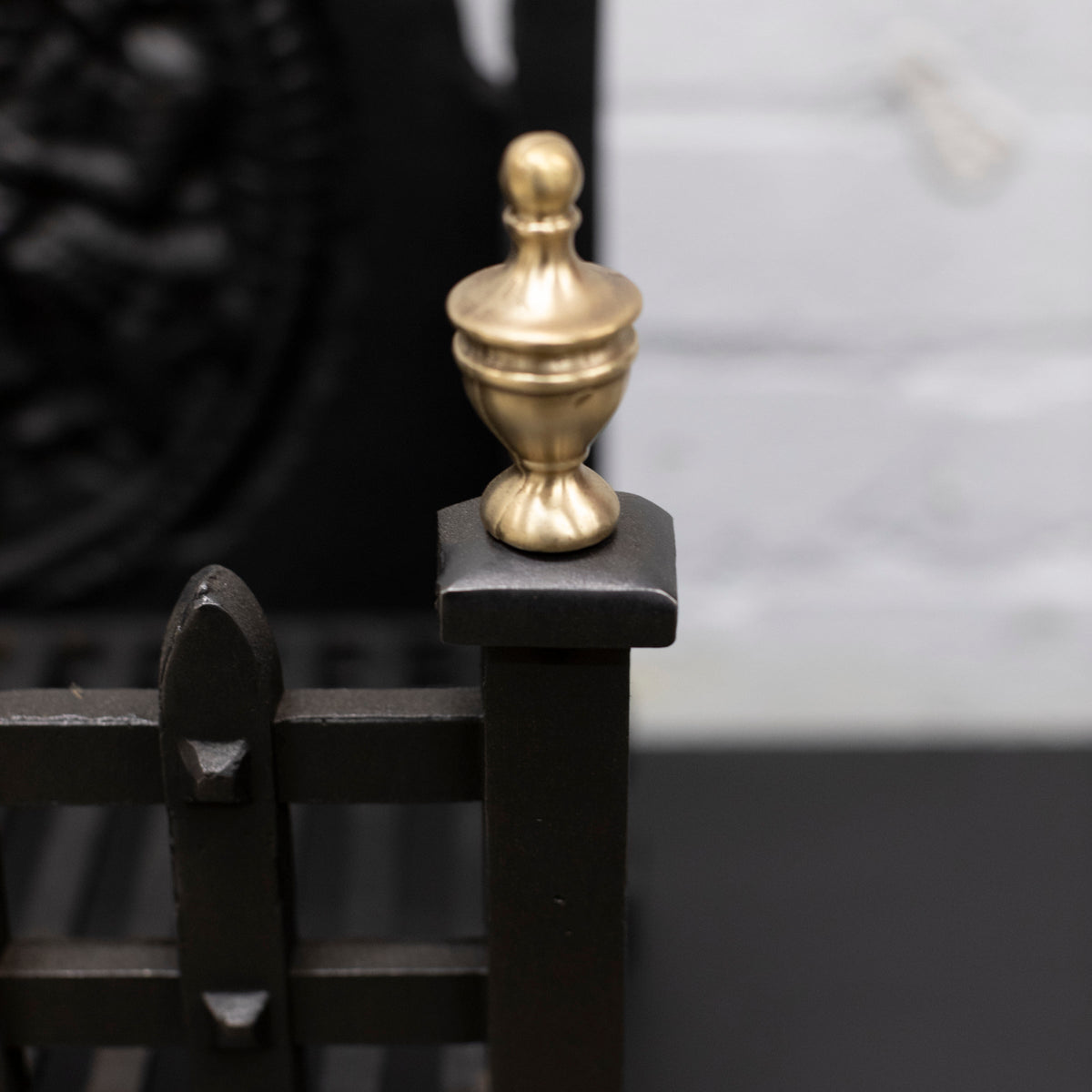 Reclaimed Cast Iron Fire Basket | The Architectural Forum