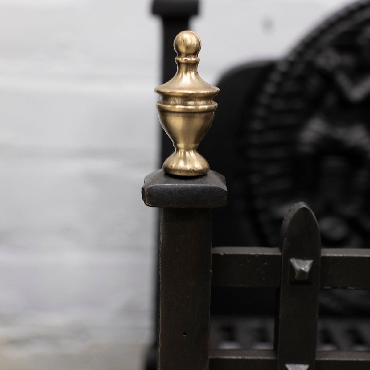 Reclaimed Cast Iron Fire Basket | The Architectural Forum