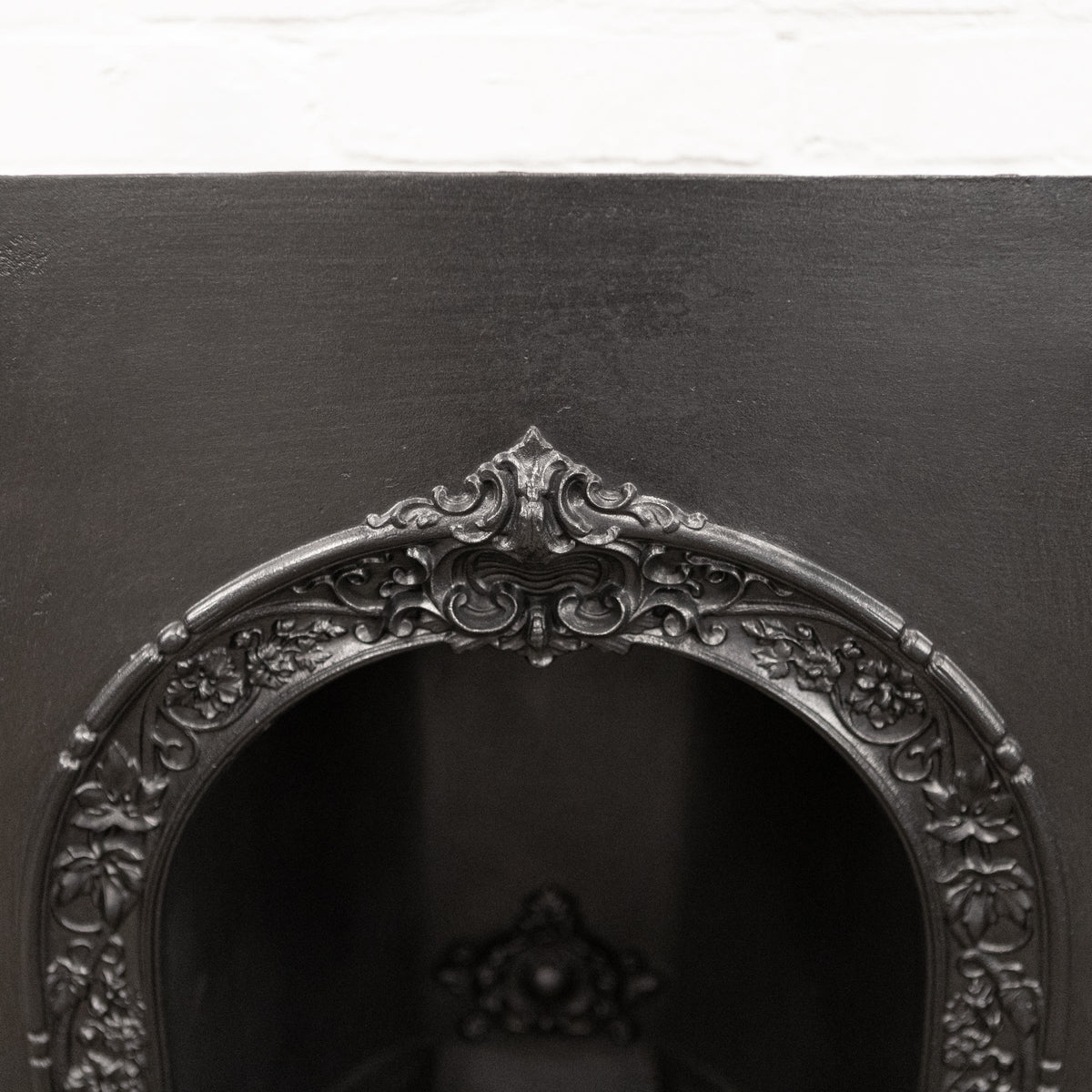 Antique Ornate Victorian Cast Iron Arched Insert (pair available) | The Architectural Forum