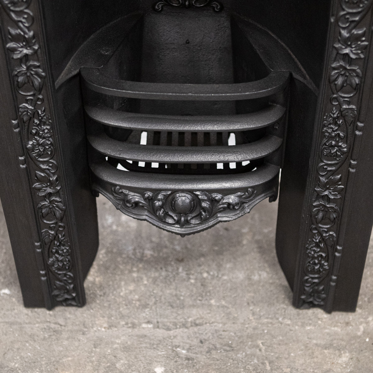 Antique Ornate Victorian Cast Iron Arched Insert (pair available) | The Architectural Forum
