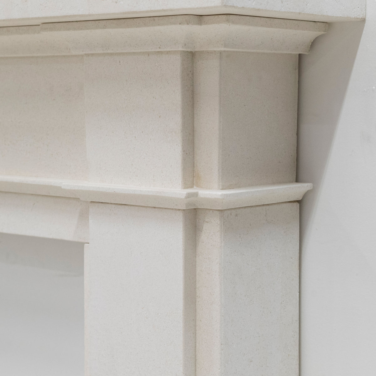 Reclaimed Limestone Fireplace Surround | Pair Available | The Architectural Forum