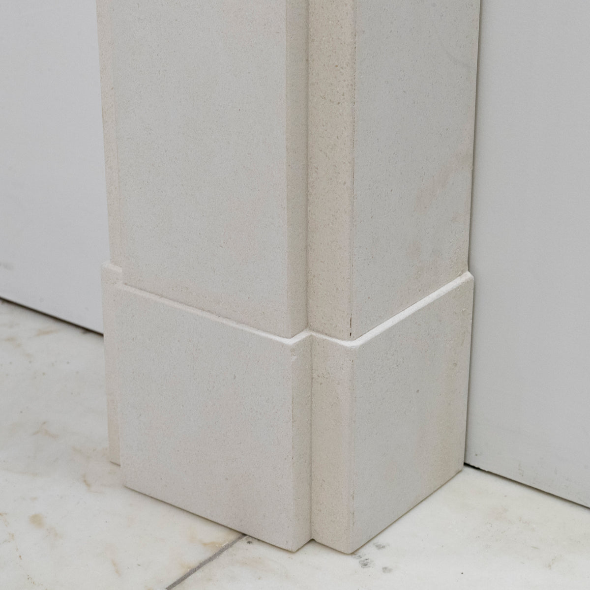 Reclaimed Limestone Fireplace Surround | Pair Available | The Architectural Forum