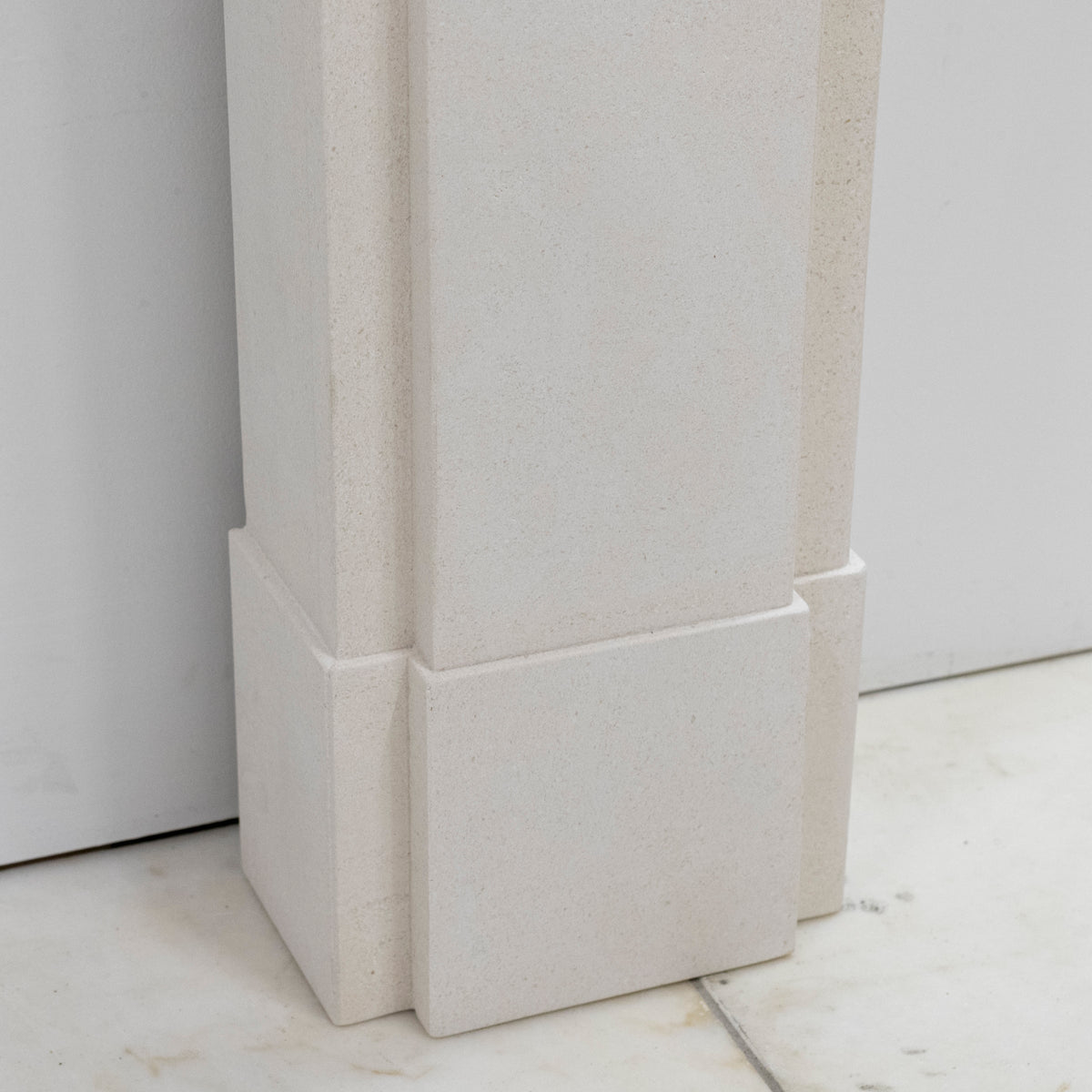 Reclaimed Limestone Fireplace Surround | Pair Available | The Architectural Forum