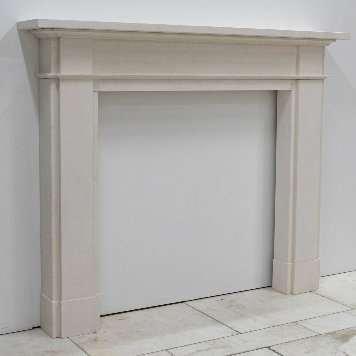 Reclaimed Limestone Fireplace Surround | Pair Available | The Architectural Forum