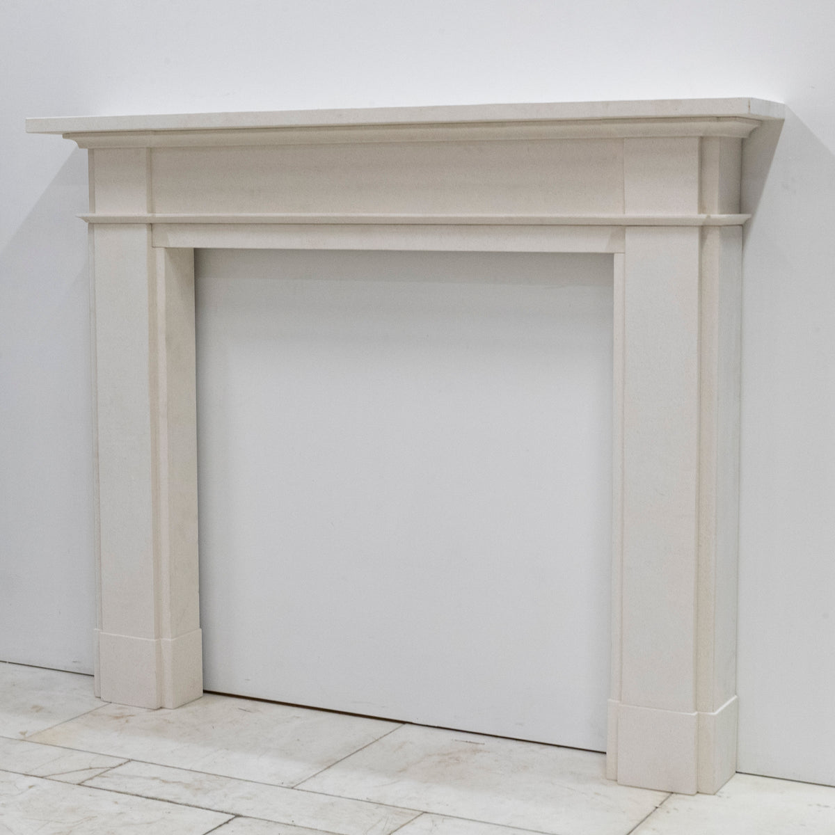 Reclaimed Limestone Fireplace Surround | Pair Available | The Architectural Forum