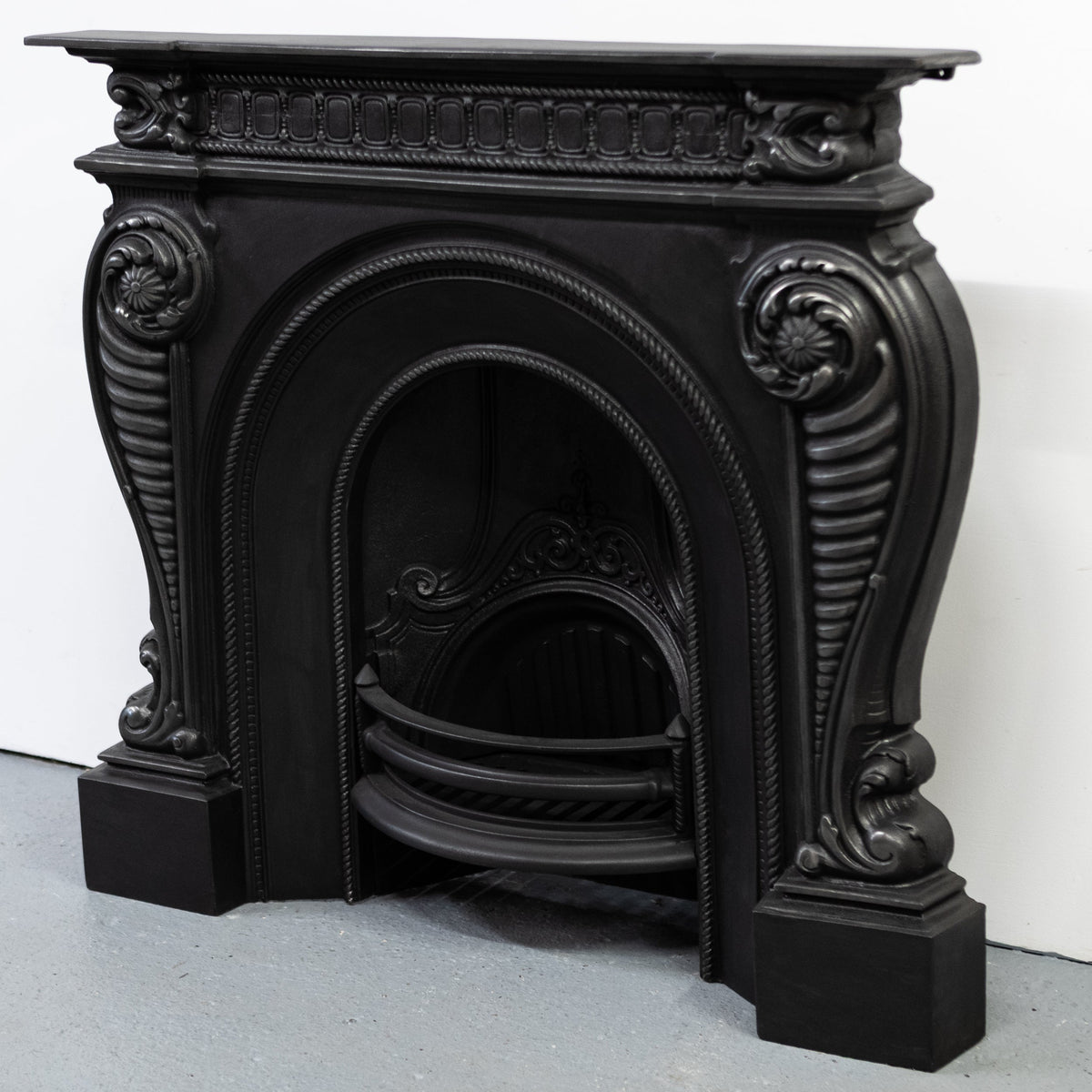 Victorian Style Cast Iron Combination Fireplace | The Architectural Forum