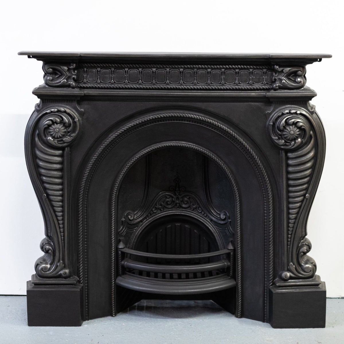 Victorian Style Cast Iron Combination Fireplace | The Architectural Forum